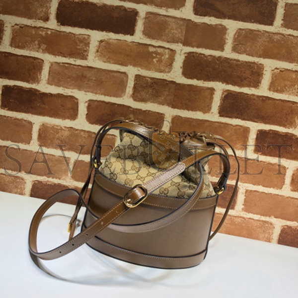 G*u*i 1955 horsebit bucket bag 602118 (25*22*12cm)